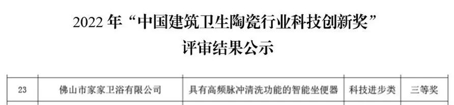 創新引領！浪鯨衛浴斬獲“2022中國建筑衛生陶瓷行業科技創新獎”2.jpg